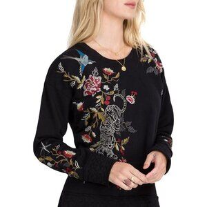 Johnny Was Anzia Tiger Sweatshirt (Small)